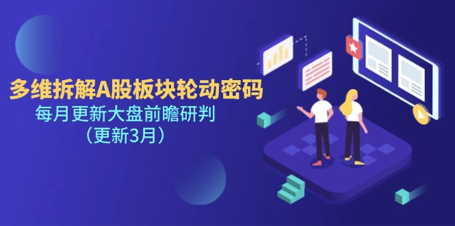 （14213期）多维拆解A股板块轮动密码，每月更新大盘前瞻研判（更新3月）-科联星创