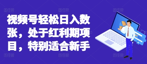 视频号轻松日入数张，处于红利期项目，特别适合新手-科联星创