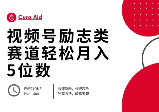 视频号励志类赛道快速涨粉500+，快速起号，轻松变现月入过W-科联星创